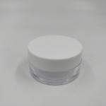 Logo Customized Plastic Cosmetic Jar For Customized Packaging
