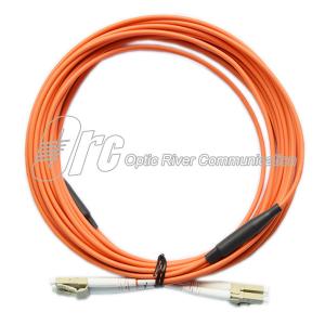 Wholesale Main Cable 3.0mm Duplex Fiber Optic Jumper LC - LC Om2 50/125 LSZH With 2.0mm Branch from china suppliers