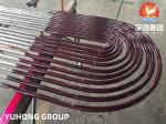 SA213 / SA213 Seamless U Bend Tube Wall Thicknes For Heat Exchanger