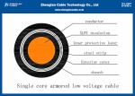 Nominal Area :10~630mm2 0.6/1KV LV Single Core Insulated Cable /Armoured Power