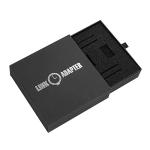 Personalized Logo Fashion Design Cardboard Watch Storage Drawer Box with Sponge
