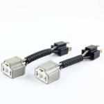 H4 9003 HB2 Ceramic Male Female Wiring harness H4 EXTENDED CONNECTOR/PLUG