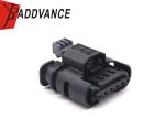 806-524 6 Pin Female Hirschmann 1.2mm(050) Black PA66 GF35 Auto Electrical