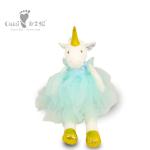 Kids 35cm Animal Mascot Stuffed Toys PP Cotton Unicorn Soft Toy