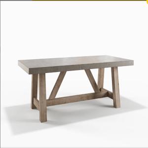 Wholesale Customized Heavy Concrete Furniture Tables for Outdoor Living Table Sets In Concrete GRC from china suppliers