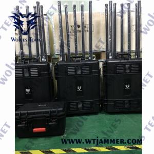 Wholesale 8 Antennas Bomb Signal Jammer 300 Watts VHF UHF For VIP Security from china suppliers