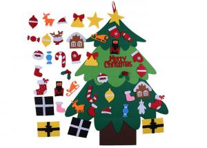 China DIY Christmas Tree Kids Xmas Gifts EN71 Felt Christmas Decorations on sale