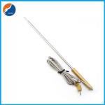 Food Grade SS304 Probe BBQ Temperature Sensor With Aluminum Handle