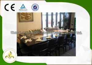 Wholesale Custom Teppanyaki Table Top Grill , 9 Seat Teppanyaki Bbq Grill For Fish Shellfish Vegetable from china suppliers