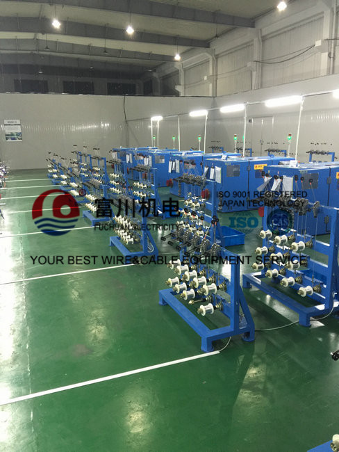 Medical Instrument Ultra Fine Wire Cable Twisting Machine Area 0.0014 - 1.0mm2