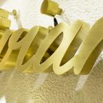 Decorative 26 Alphabet Abs 4Ft Large 3D Led Light Up 45 Marquee Letters Circus