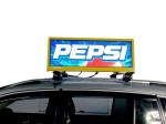 Double Side P5 Advertising LED Display Car Roof Sign Taxi Top Led Display