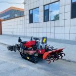 Rotary Tillage Crawler Farm Tractor 2200 rpm Mini Farm Tractor