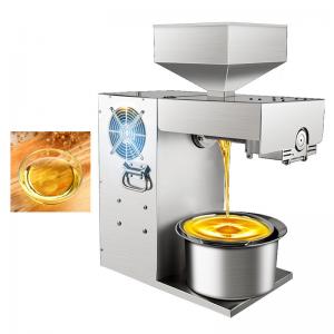 China Home Use Coconut Processing Mini Oil Press Machine For Sunflower Sesame Seeds Oil Extraction on sale