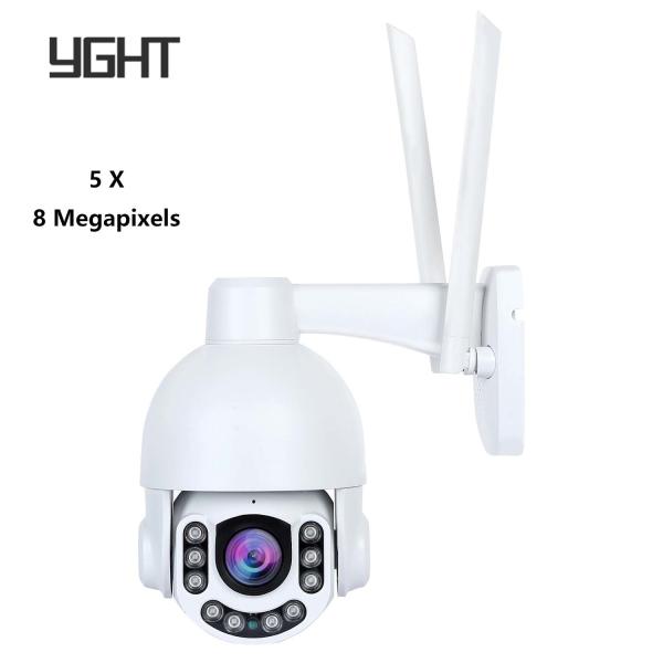 5X Zoom outdoor IP PTZ Wifi Camera 8.0MP NOVA SONY415 Metal Housing 60M IR