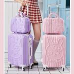 Charming Travel Essentials Girls' Suitcase And Beauty Kit Combo For Stylish
