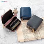 Customized Logo Mini RFID Blocking Zipper Coin Pocket Purse for Girls