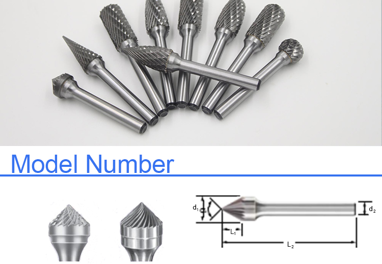 YG8 Tungsten Carbide Cemented Tips Carbide Burr Set Harbor Freight Cylinder Without End Cut