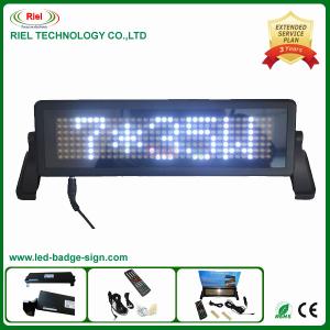 Wholesale 12 Volot,LED car display board,Russian and English remote control/ moving sign/ programe from china suppliers