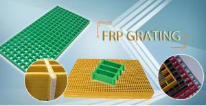 Wholesale FRP GRP Mesh Plastic Heavy Duty Fiberglass Grating Flooring / Walkway Frp Grating from china suppliers