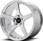 Chrome Customized 1 Piece Forged Wheel Rim 22x9.5 22x10.5 Inch For Dodge