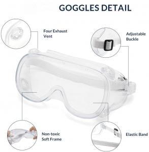 Wholesale Anti Virus Clear Anti Virus Ppe Safety Goggles from china suppliers