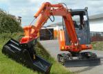 Crawler Heavy Equipment Excavator 2920mm Max Dumping Height 1865mm Min Swing