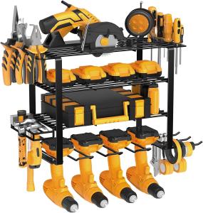 Wholesale Metal Stamping Parts Pegboard Power Tool Organizer for Garage Storage and Organization from china suppliers