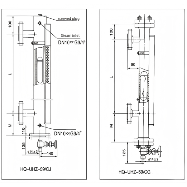 Magnetic Flap Level Gauge