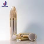 Electroplate Luxury Acrylic Set Liquid Foundation Bottle Face Cream Jar Pumb