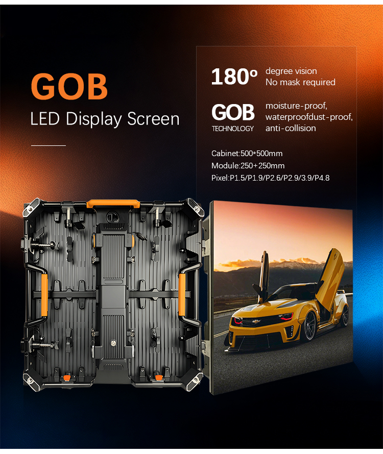 Hot Selling Customized P3.91 Indoor LED Screen Rental Indoor LED Video Wall Display Screen