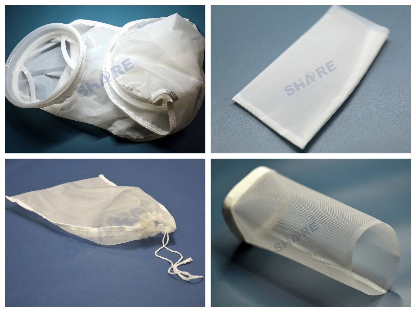 sewn mesh bag
