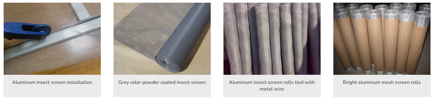 aluminum insect screen