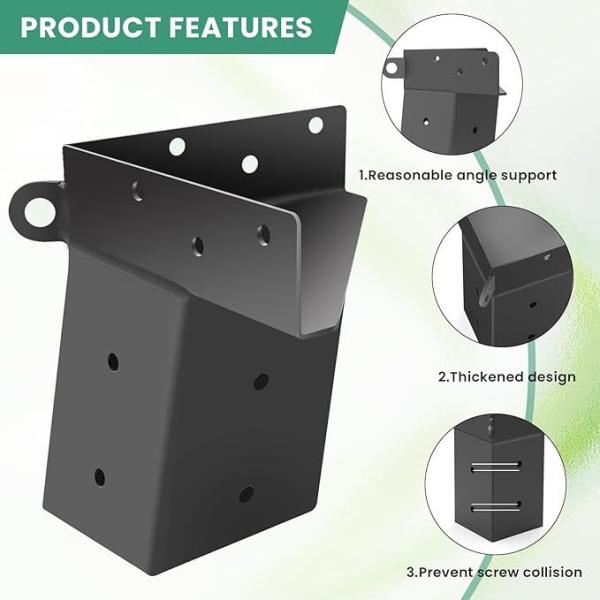 Elevator Brackets, Deer Blind Brackets, for Outdoor Hunting Platform, Elevated Deer Blinds Brackets, Shooting Shacks