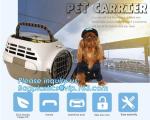 Transport Box Pet Air Box Travel Carrier Cages Portable Plastic Dog Carrier, Dog