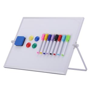 Wholesale Desktop Portable Folding Whiteboard Erasable Magnetic Dry Erase Board With Stand from china suppliers