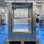 304 Stainless steel Customized lifting door/window pass through cabinet