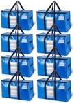 TAILI Extra Large Moving Bags, 4 Pack Heavy Duty Totes For Storage with Visible