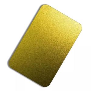 Wholesale PVD Colour Bead Blasted Stainless Steel Sheet Decoiling Anti Oxidation from china suppliers