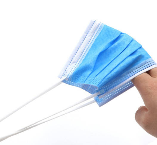 Optional Color Disposable Face Mask 17.5cm X 9.5cm Lint Free Lightweight