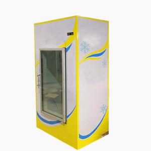 Wholesale Single Door Ice Storage Freezer Ice Merchandiser for Indoor CE from china suppliers