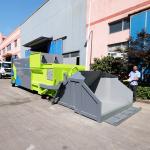 Intelligent Mobile Garbage Compactor Combined Compressors Self Contained Mobile