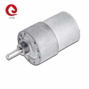 Wholesale 37mm Custom 12v 24v DC Spur Gearbox Reducer Brushed Motor JQM-37RS3530 10000rpm 20kgf.cm For Electric Tools from china suppliers
