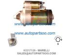 63216827 63216831 - MARELLI Starter Motor 12V 3.5KW 9T MOTORES DE ARRANQUE