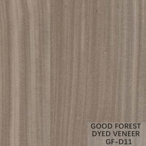 China Furniture Teak Dyed Wood Veneer Customized Color Modern Design on sale
