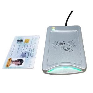 Wholesale USB Desktop Plug In Hybrid Smart Card Reader Green LED For Transportation Industry from china suppliers