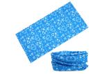 Orange Fitness UV Headwear Size 25*50 CM 100% Microfiber Polyester
