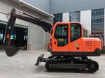 6.3 Ton Crawler Road Builder Excavator With 48KW Engine