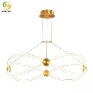 Wholesale Nordic Modern Chandelier LED Pendant Geometric Aluminum Art from china suppliers