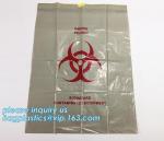 Disposable Plastic Material Biohazard Medical Waste Trash Bag, Colorful medical